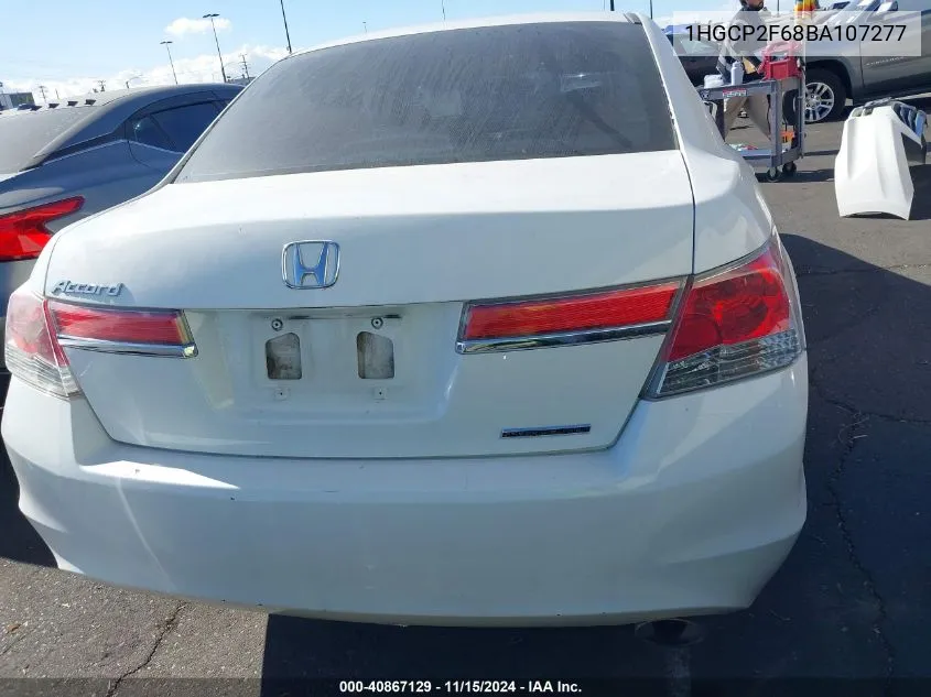 2011 Honda Accord 2.4 Se VIN: 1HGCP2F68BA107277 Lot: 40867129