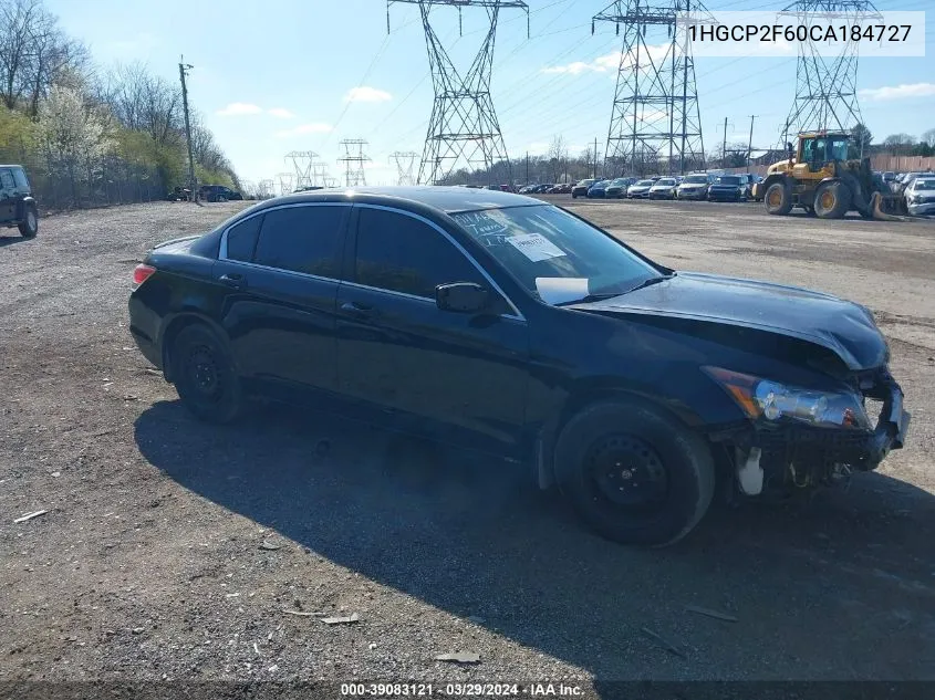 1HGCP2F60CA184727 2012 Honda Accord 2.4 Se