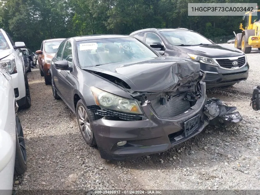 1HGCP3F73CA003442 2012 Honda Accord 3.5 Ex