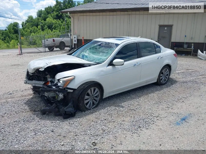 1HGCP3F84CA018850 2012 Honda Accord 3.5 Ex-L