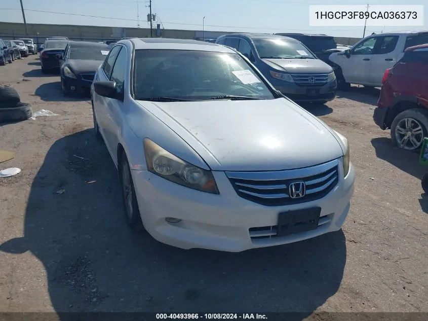 1HGCP3F89CA036373 2012 Honda Accord Exl