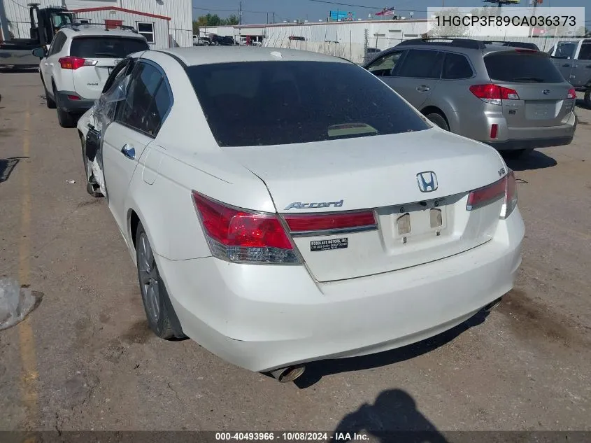 1HGCP3F89CA036373 2012 Honda Accord Exl