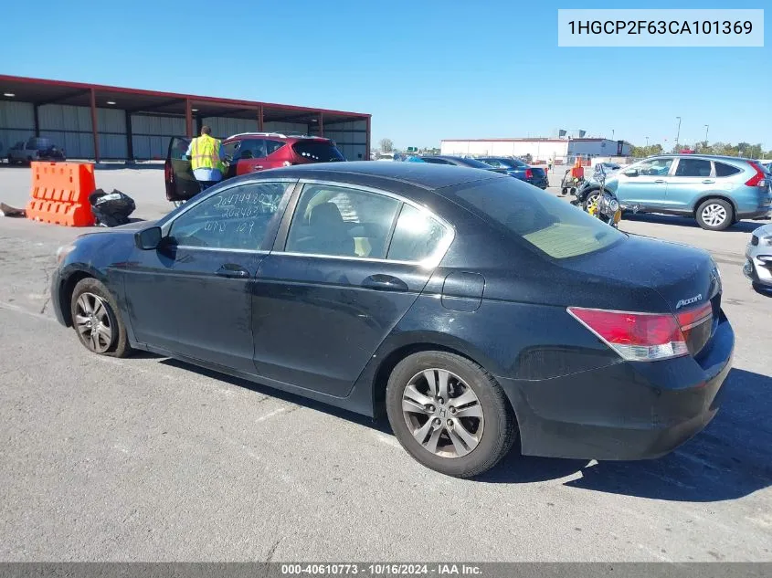 1HGCP2F63CA101369 2012 Honda Accord 2.4 Se