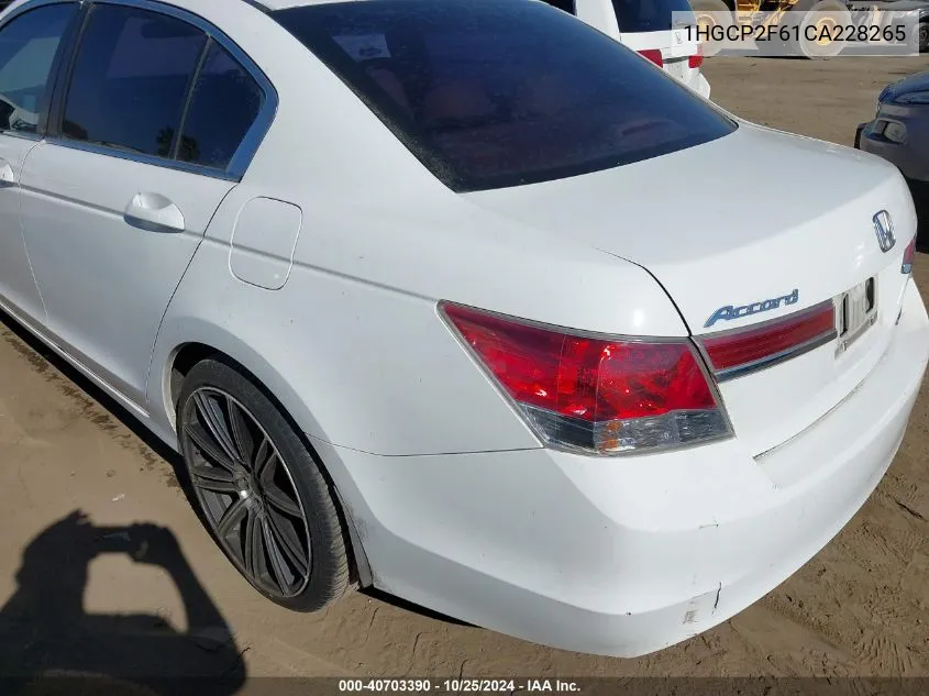 1HGCP2F61CA228265 2012 Honda Accord 2.4 Se