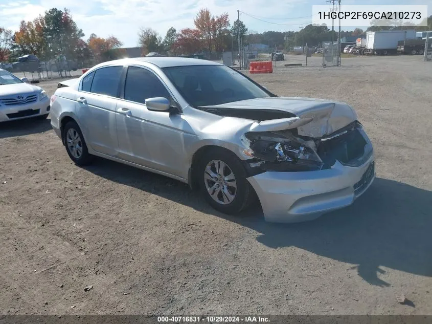 2012 Honda Accord 2.4 Se VIN: 1HGCP2F69CA210273 Lot: 40716831