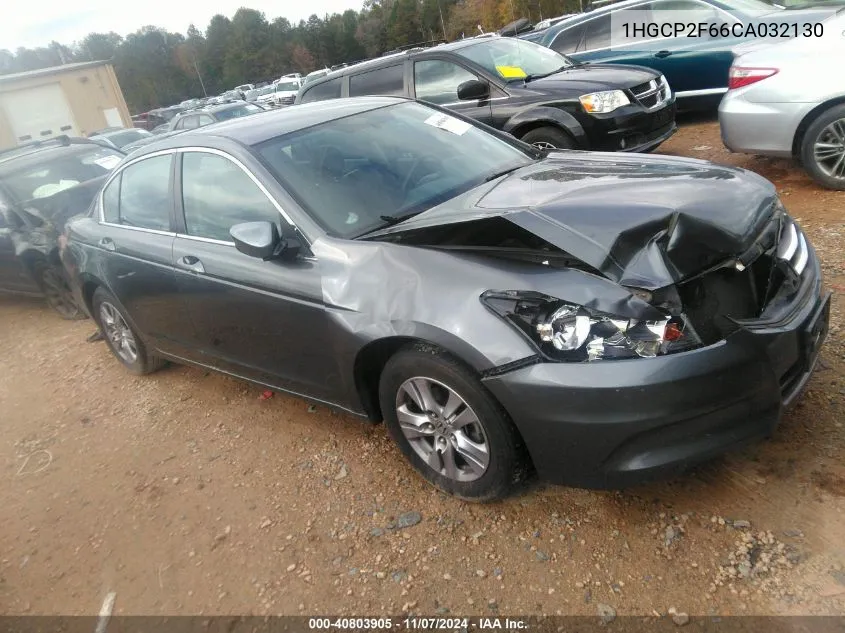 1HGCP2F66CA032130 2012 Honda Accord 2.4 Se