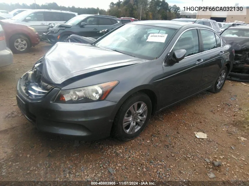 1HGCP2F66CA032130 2012 Honda Accord 2.4 Se