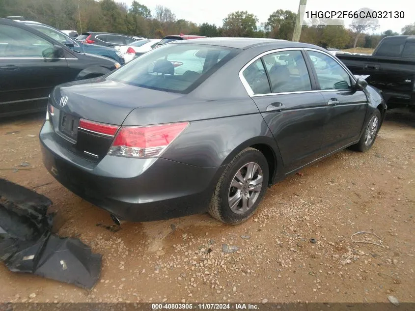 1HGCP2F66CA032130 2012 Honda Accord 2.4 Se