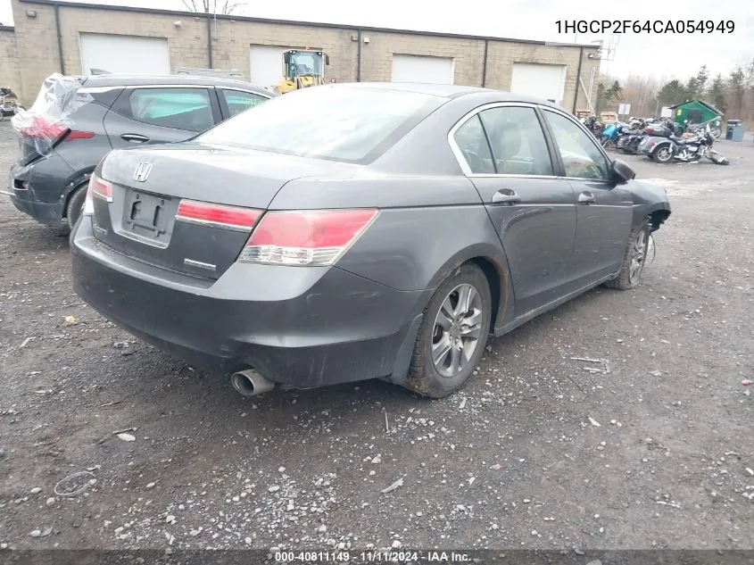 2012 Honda Accord 2.4 Se VIN: 1HGCP2F64CA054949 Lot: 40811149