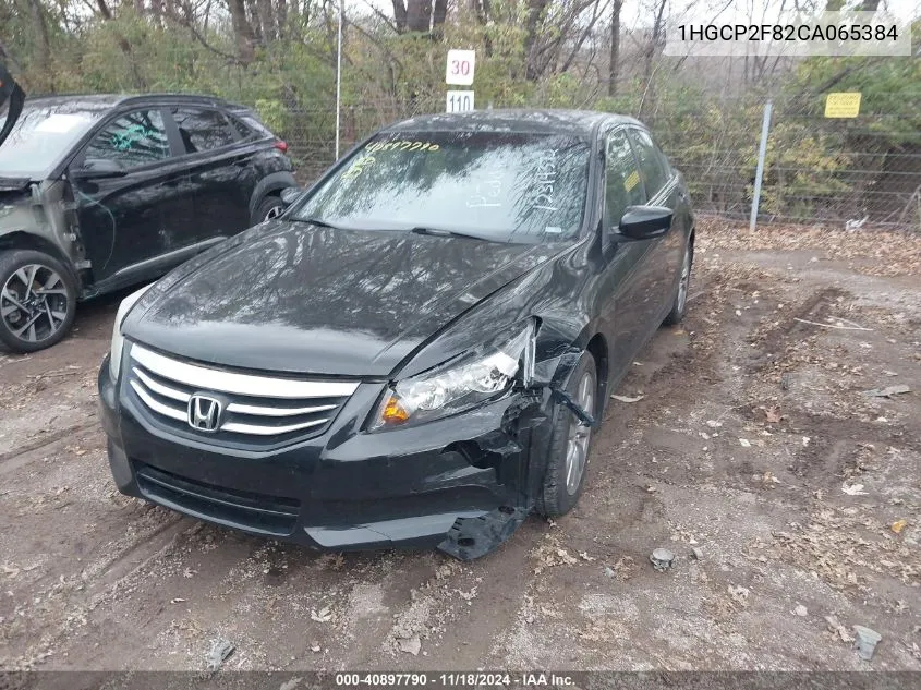 2012 Honda Accord 2.4 Ex-L VIN: 1HGCP2F82CA065384 Lot: 40897790