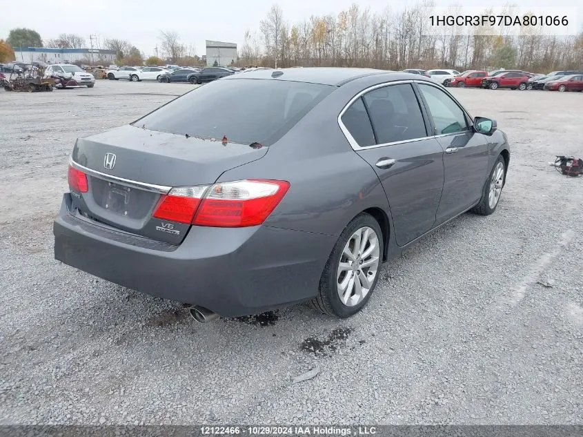 2013 Honda Accord Sedan VIN: 1HGCR3F97DA801066 Lot: 12122466