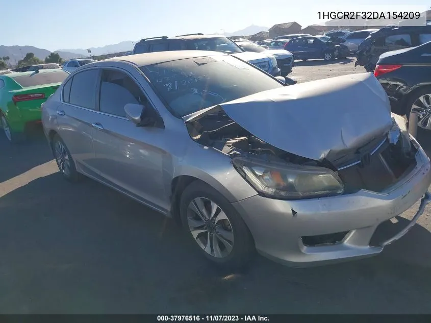 1HGCR2F32DA154209 2013 Honda Accord Lx