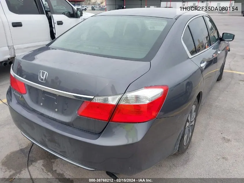 1HGCR2F35DA080154 2013 Honda Accord Lx