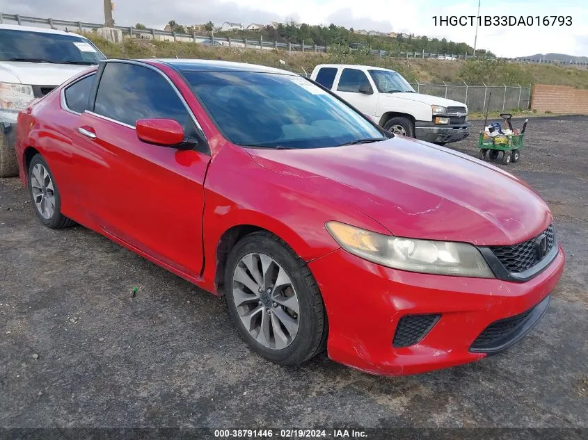 1HGCT1B33DA016793 2013 Honda Accord Lx-S