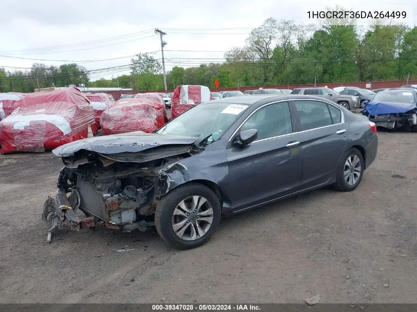 2013 Honda Accord Lx VIN: 1HGCR2F36DA264499 Lot: 39347028