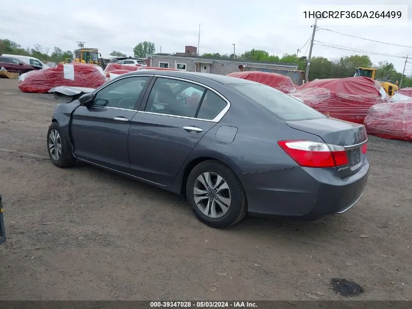 2013 Honda Accord Lx VIN: 1HGCR2F36DA264499 Lot: 39347028