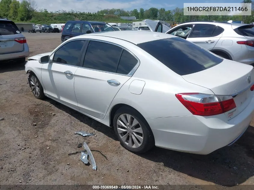 2013 Honda Accord Ex-L VIN: 1HGCR2F87DA211466 Lot: 39369549