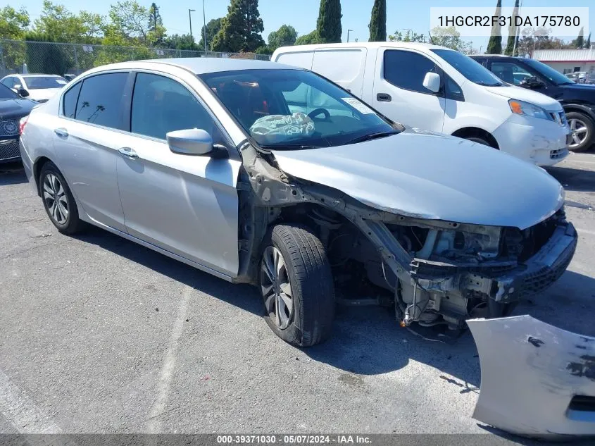 1HGCR2F31DA175780 2013 Honda Accord Lx