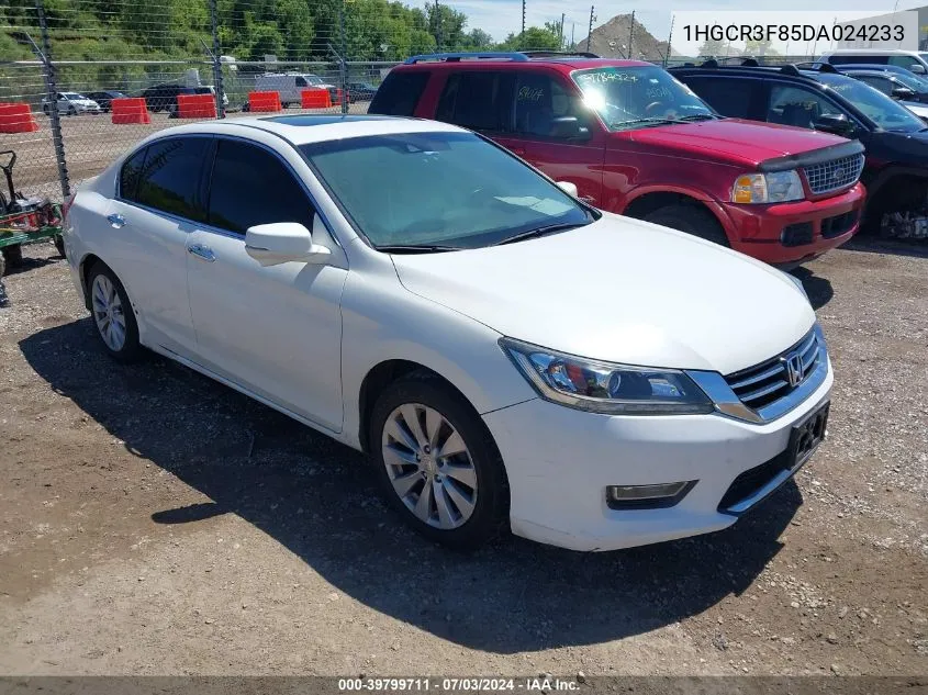 2013 Honda Accord Ex-L V-6 VIN: 1HGCR3F85DA024233 Lot: 40423497