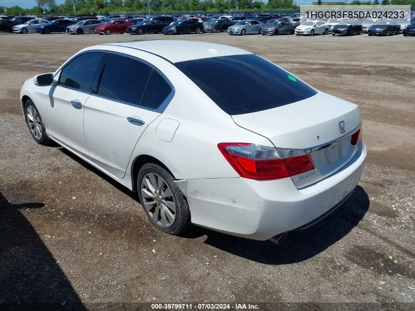 2013 Honda Accord Ex-L V-6 VIN: 1HGCR3F85DA024233 Lot: 40423497