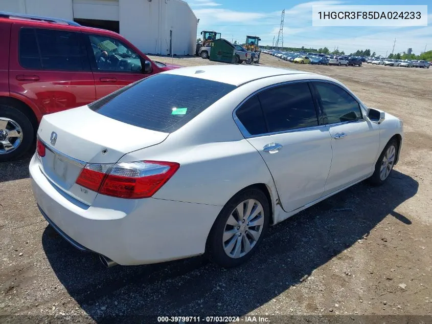 1HGCR3F85DA024233 2013 Honda Accord Ex-L V-6