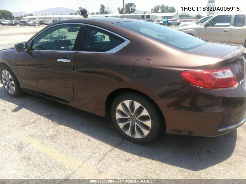 2013 Honda Accord Lx-S VIN: 1HGCT1B32DA005915 Lot: 39817904