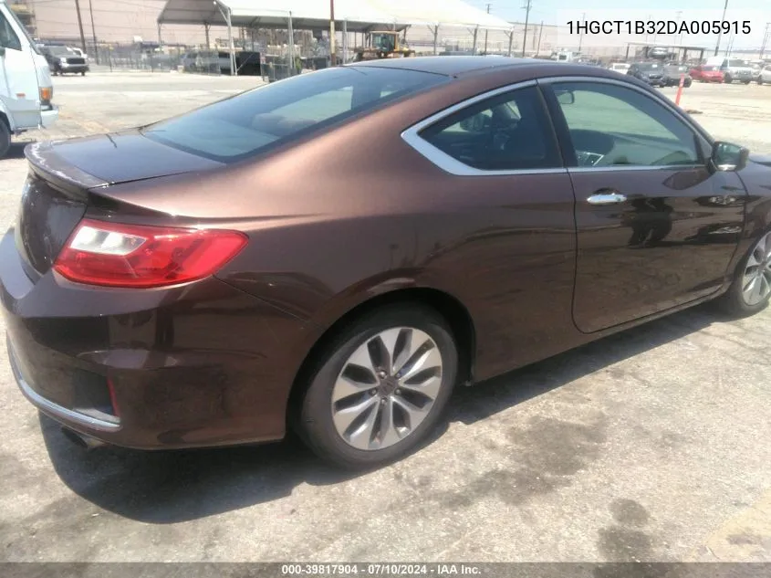 2013 Honda Accord Lx-S VIN: 1HGCT1B32DA005915 Lot: 39817904