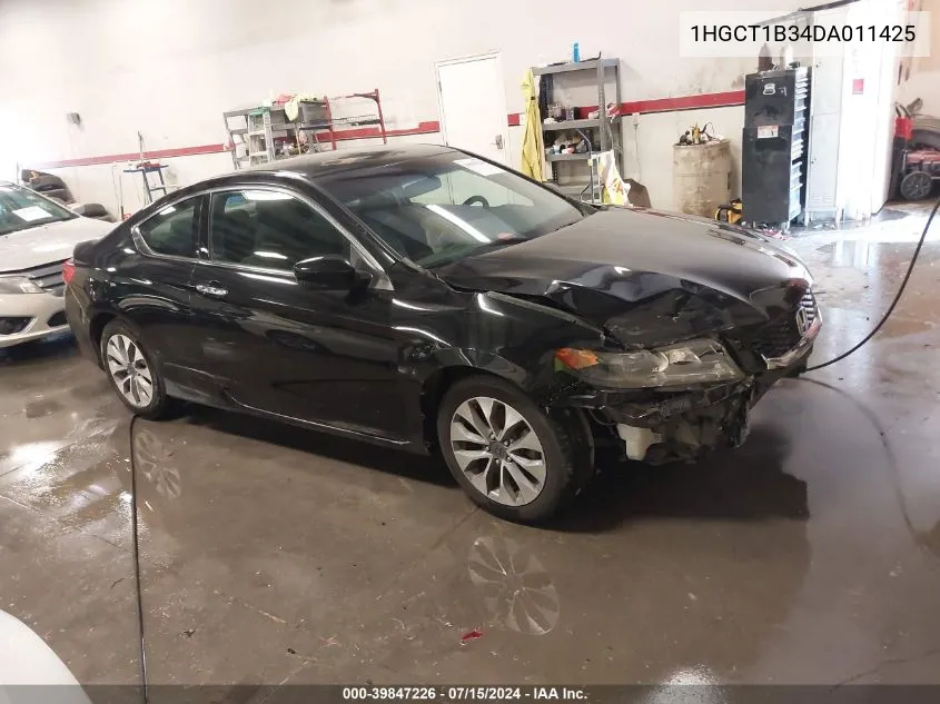 2013 Honda Accord Lx-S VIN: 1HGCT1B34DA011425 Lot: 39847226