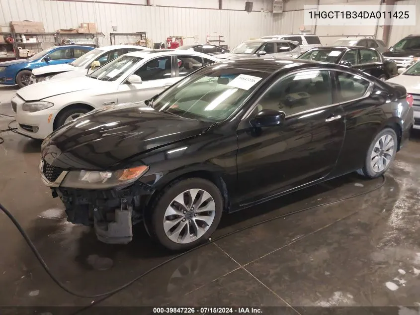 2013 Honda Accord Lx-S VIN: 1HGCT1B34DA011425 Lot: 39847226