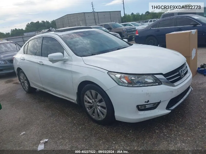 1HGCR3F9XDA032773 2013 Honda Accord Touring