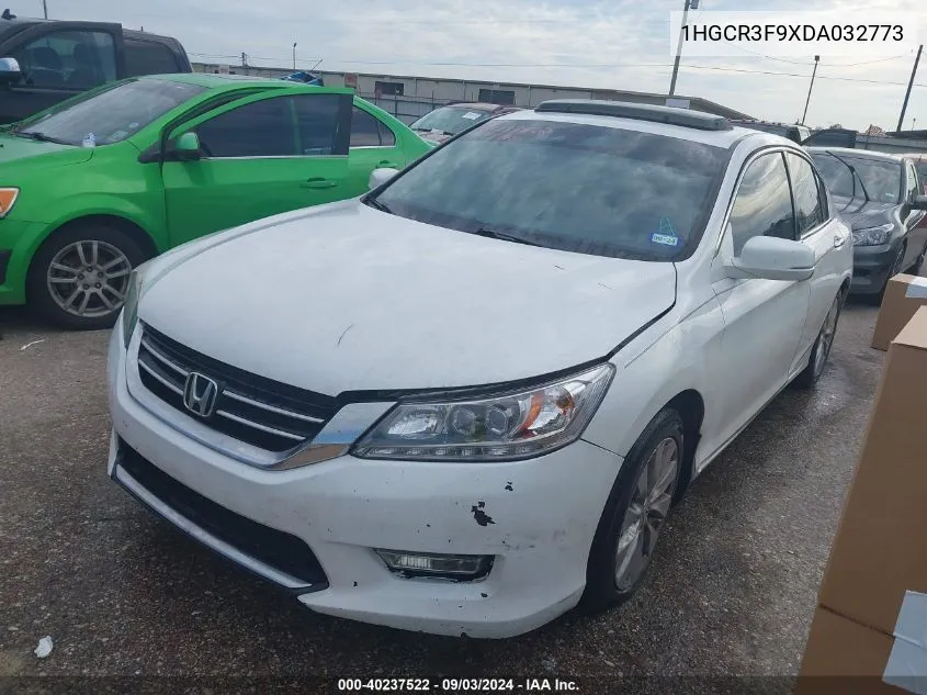 1HGCR3F9XDA032773 2013 Honda Accord Touring