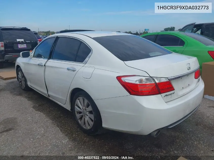 1HGCR3F9XDA032773 2013 Honda Accord Touring