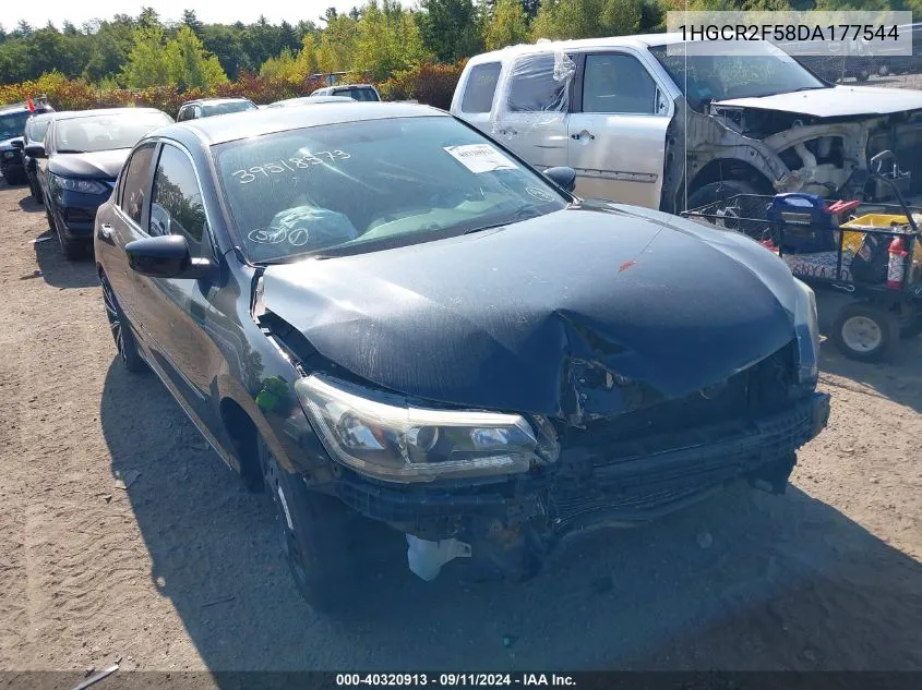 1HGCR2F58DA177544 2013 Honda Accord Sport