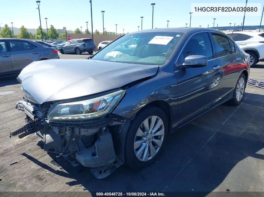 1HGCR3F82DA030880 2013 Honda Accord Exl