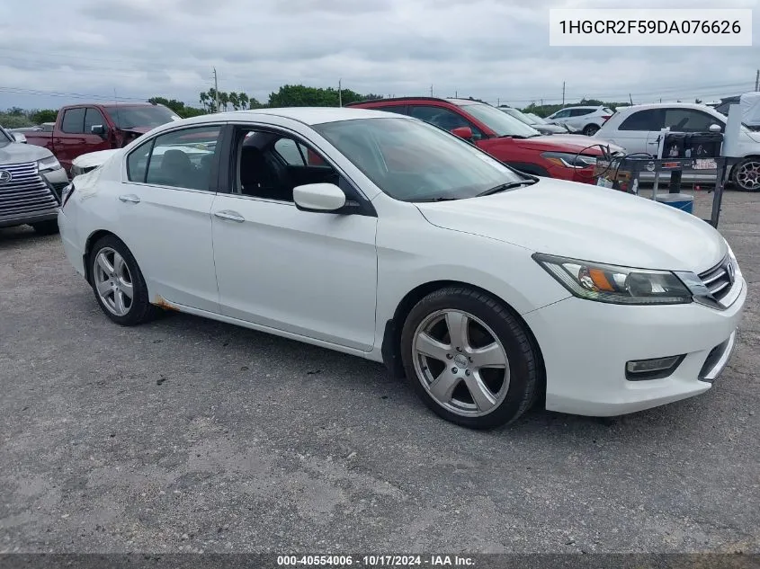 2013 Honda Accord Sport VIN: 1HGCR2F59DA076626 Lot: 40554006