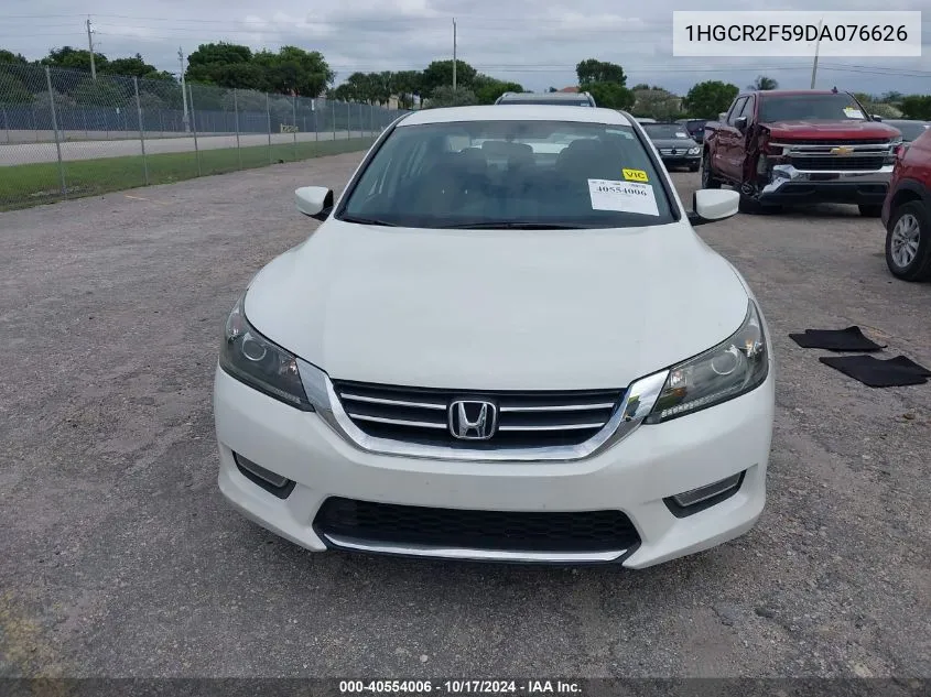 2013 Honda Accord Sport VIN: 1HGCR2F59DA076626 Lot: 40554006