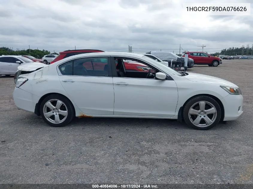 1HGCR2F59DA076626 2013 Honda Accord Sport