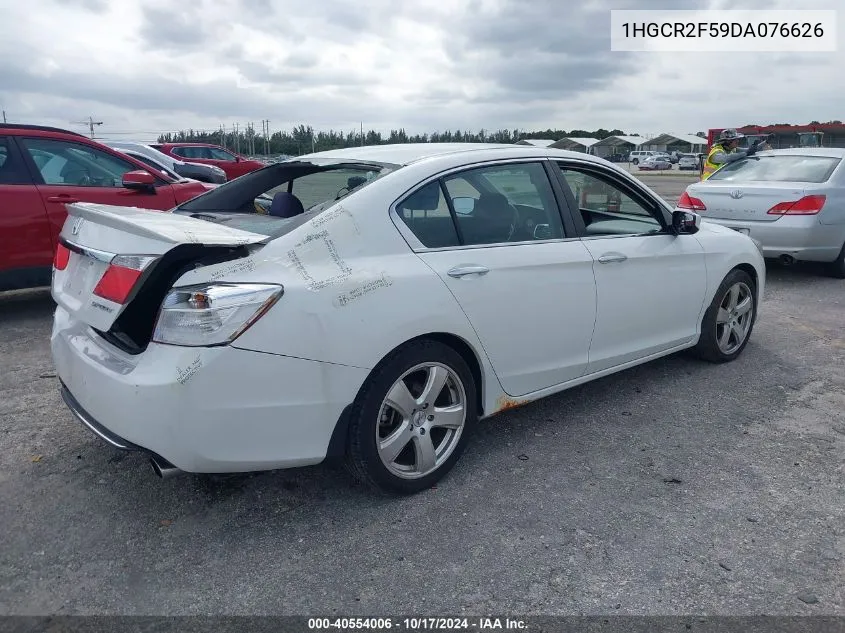 1HGCR2F59DA076626 2013 Honda Accord Sport