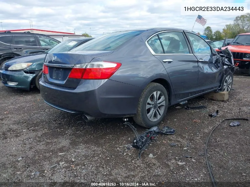 1HGCR2E33DA234443 2013 Honda Accord Lx