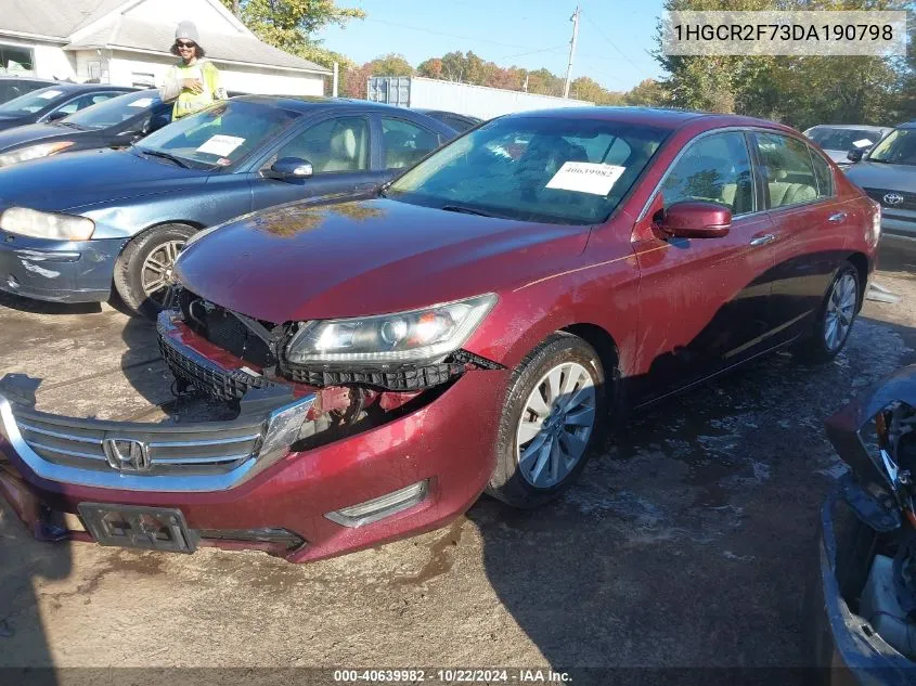 1HGCR2F73DA190798 2013 Honda Accord Ex