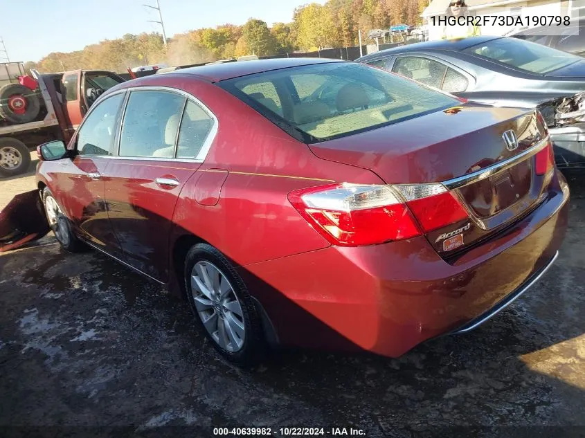 1HGCR2F73DA190798 2013 Honda Accord Ex