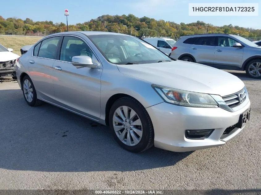 2013 Honda Accord Ex-L VIN: 1HGCR2F81DA172325 Lot: 40688822