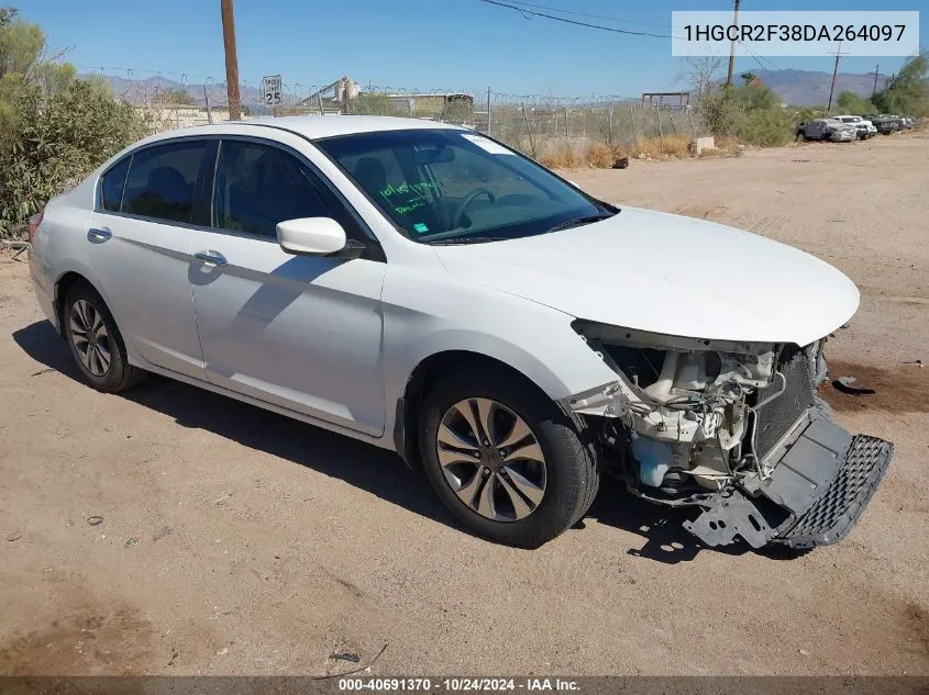 2013 Honda Accord Lx VIN: 1HGCR2F38DA264097 Lot: 40691370