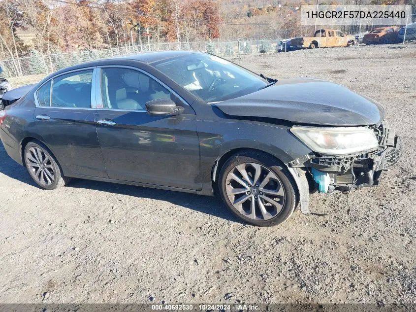 1HGCR2F57DA225440 2013 Honda Accord Sport