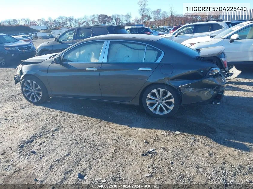 2013 Honda Accord Sport VIN: 1HGCR2F57DA225440 Lot: 40692530