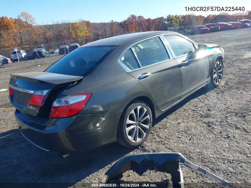 1HGCR2F57DA225440 2013 Honda Accord Sport