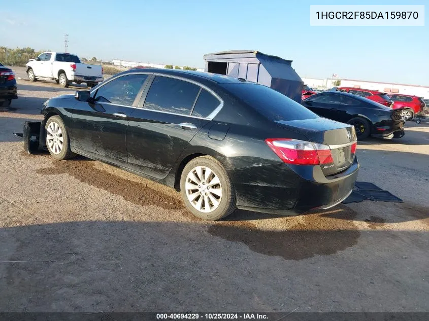 2013 Honda Accord Ex-L VIN: 1HGCR2F85DA159870 Lot: 40694229