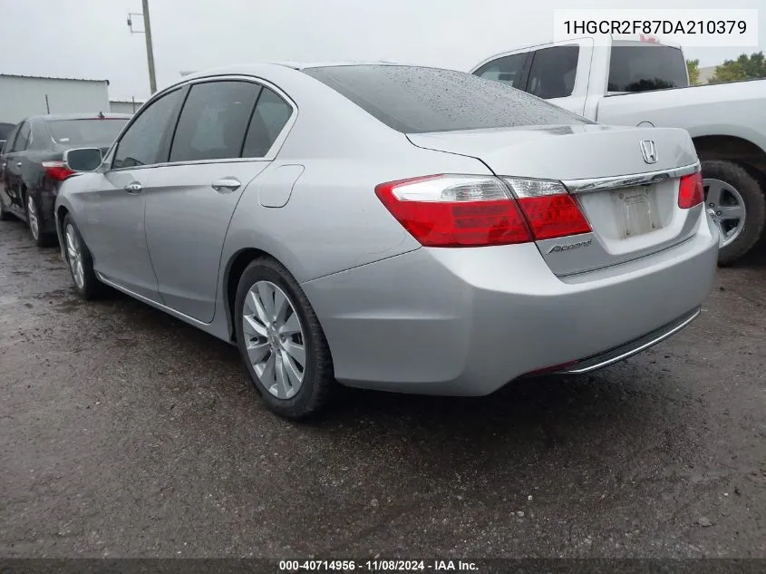 2013 Honda Accord Ex-L VIN: 1HGCR2F87DA210379 Lot: 40714956