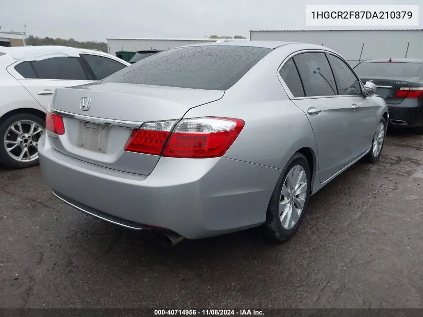 2013 Honda Accord Ex-L VIN: 1HGCR2F87DA210379 Lot: 40714956