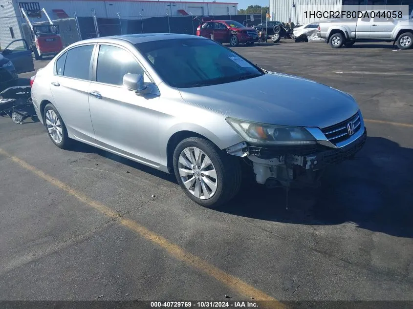 2013 Honda Accord Ex-L VIN: 1HGCR2F80DA044058 Lot: 40729769